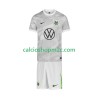 VfL Wolfsburg Bambino Maglia Trasferta 2025/2026 Manica Corta